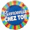 SuperShape™ 24" French Welcome Home Foil Balloon